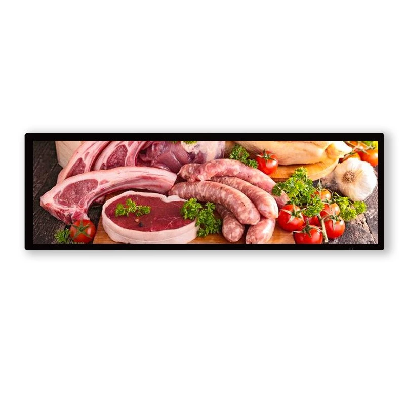 37,8 Inch LCD Bar Display Double Face Screen Manufacturer