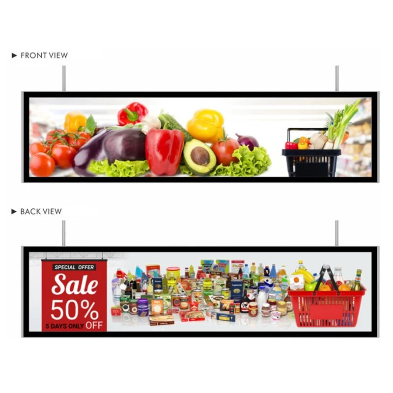 49 Inch Bar Display Pêşkêşkerên Nîşana Dîjîtal