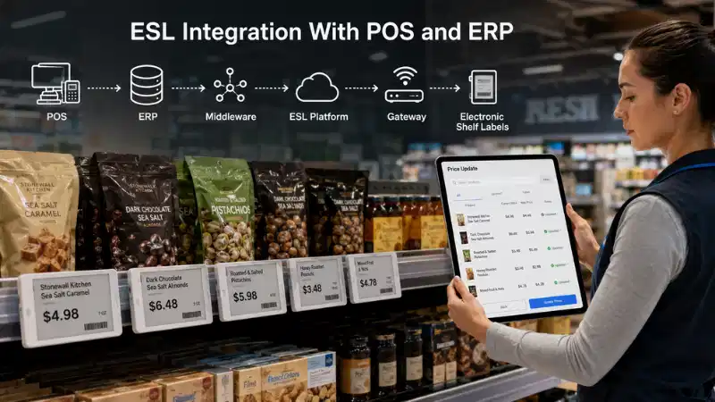 Bi POS û ERP re Yekbûna Nîşana Refika Elektronîkî: API, Nexşeya Daneyê, Rêvekirina Çewtiyê, û Vegere