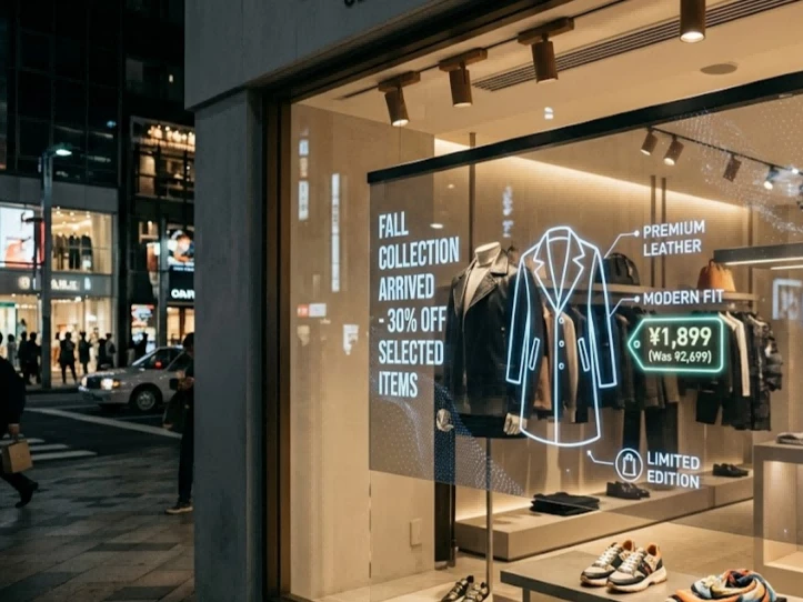 Bi Dîtina Pêşkeftî Bi Nîşandanên ekrana LCD re Retail veguherînin