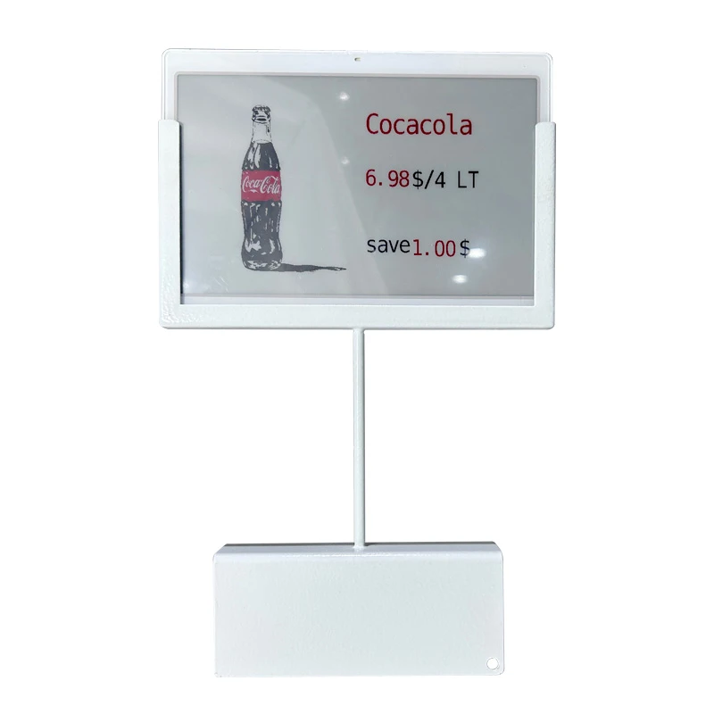 7,3 Inch Electronic Price Tag Metal Insert Channel